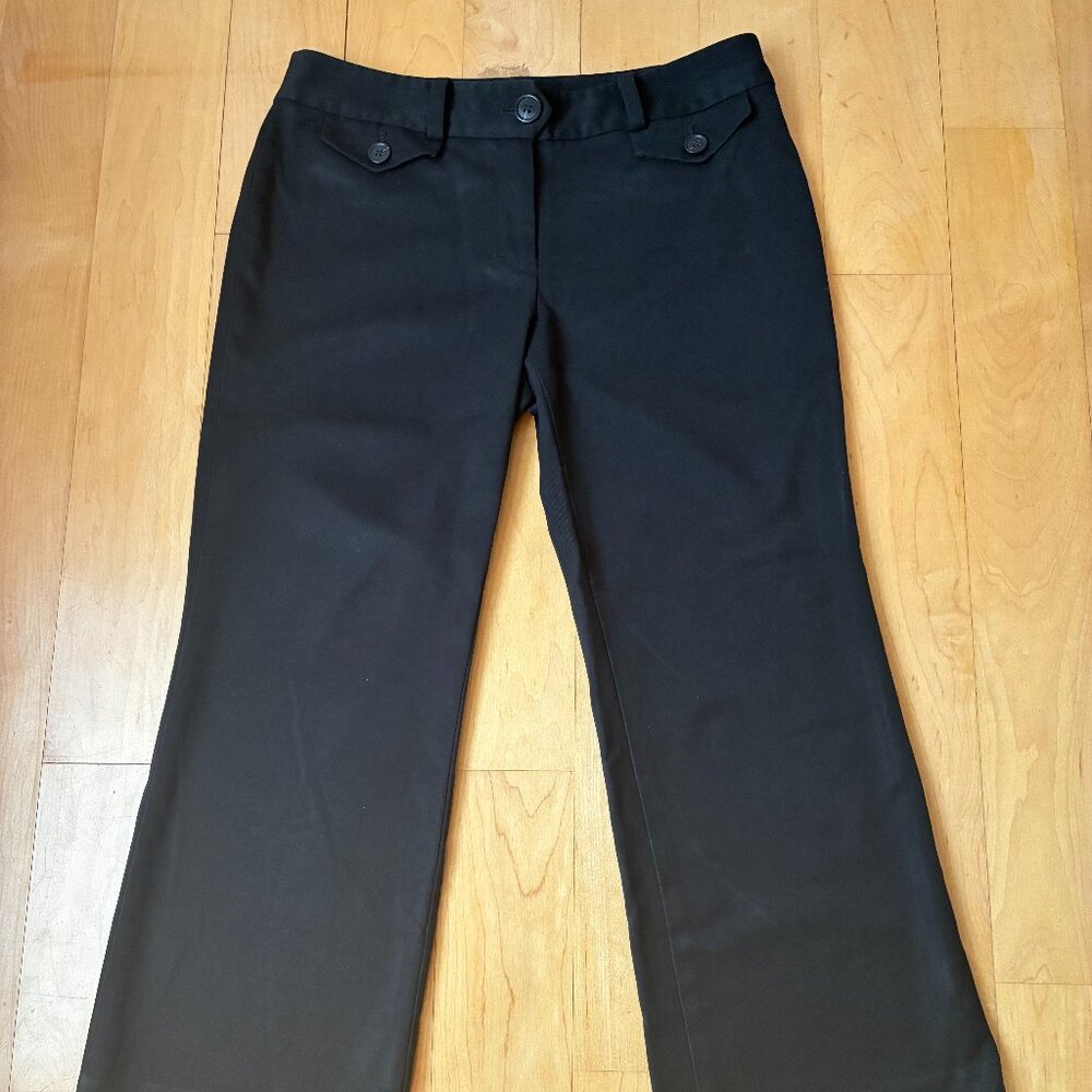 Ann Taylor Modern 8P women's black dress pants (hemmed)